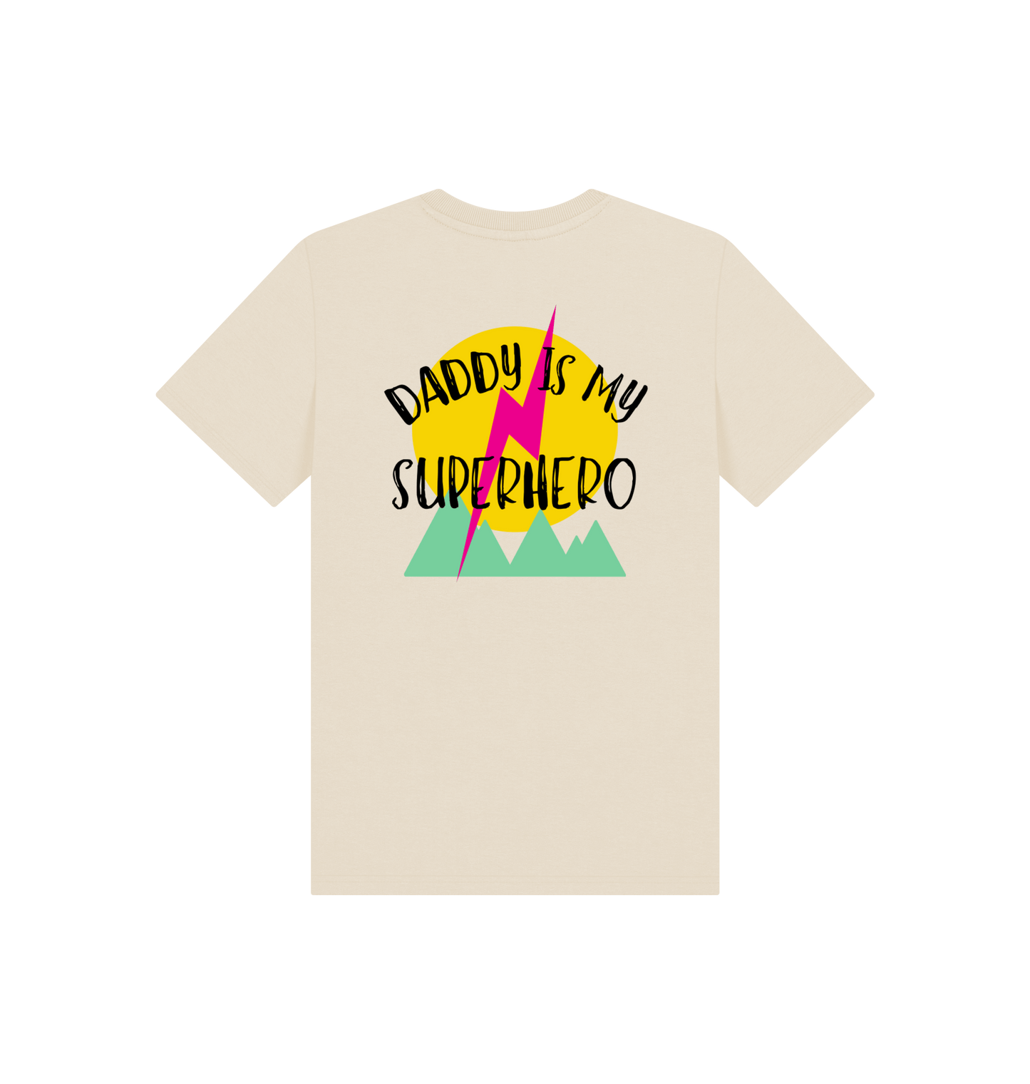 Oat Printed Kids T-Shirt Back
