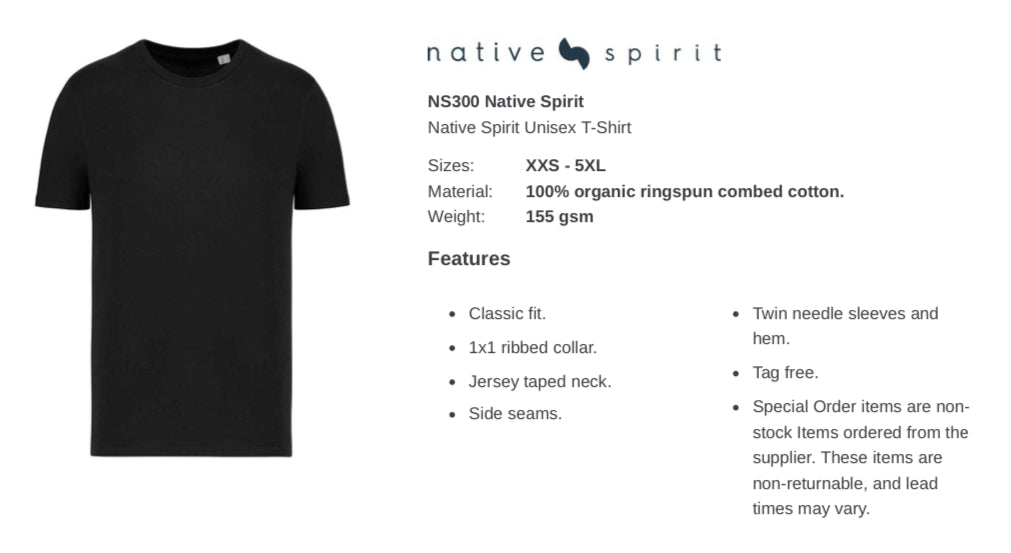 Custom t-shirts