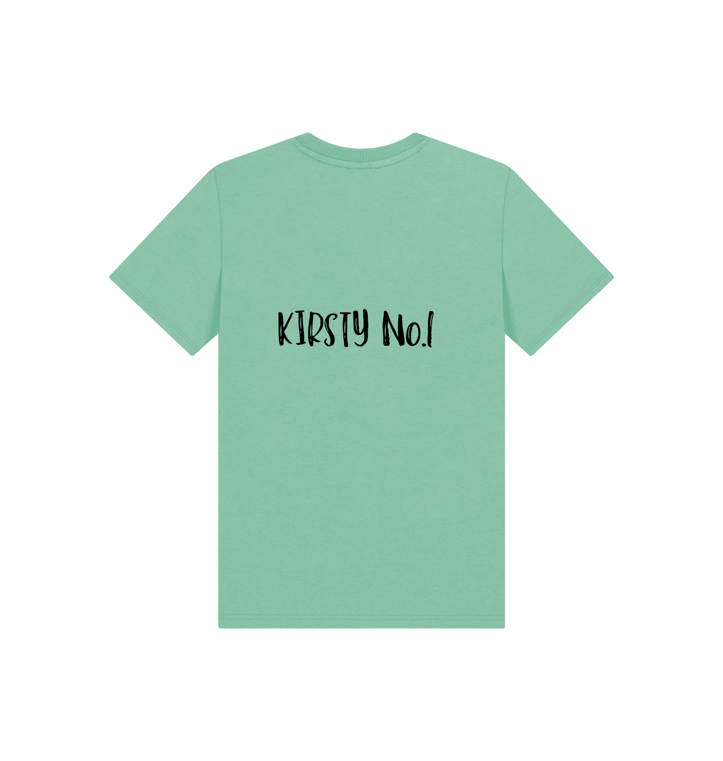 Peppermint Printed Kids T-Shirt Back