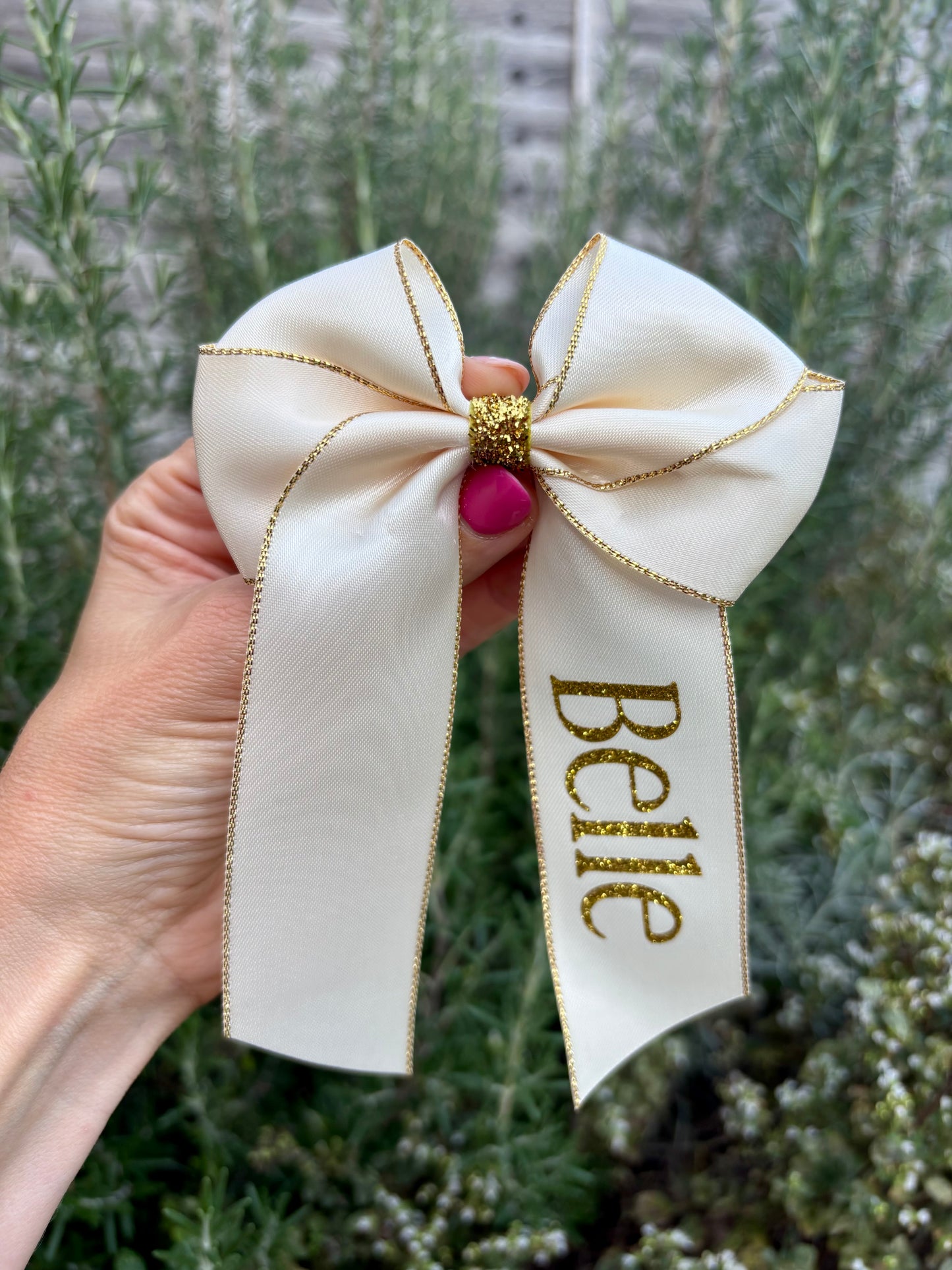 6” hair bow