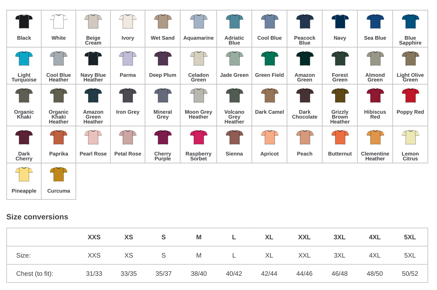 Custom t-shirts