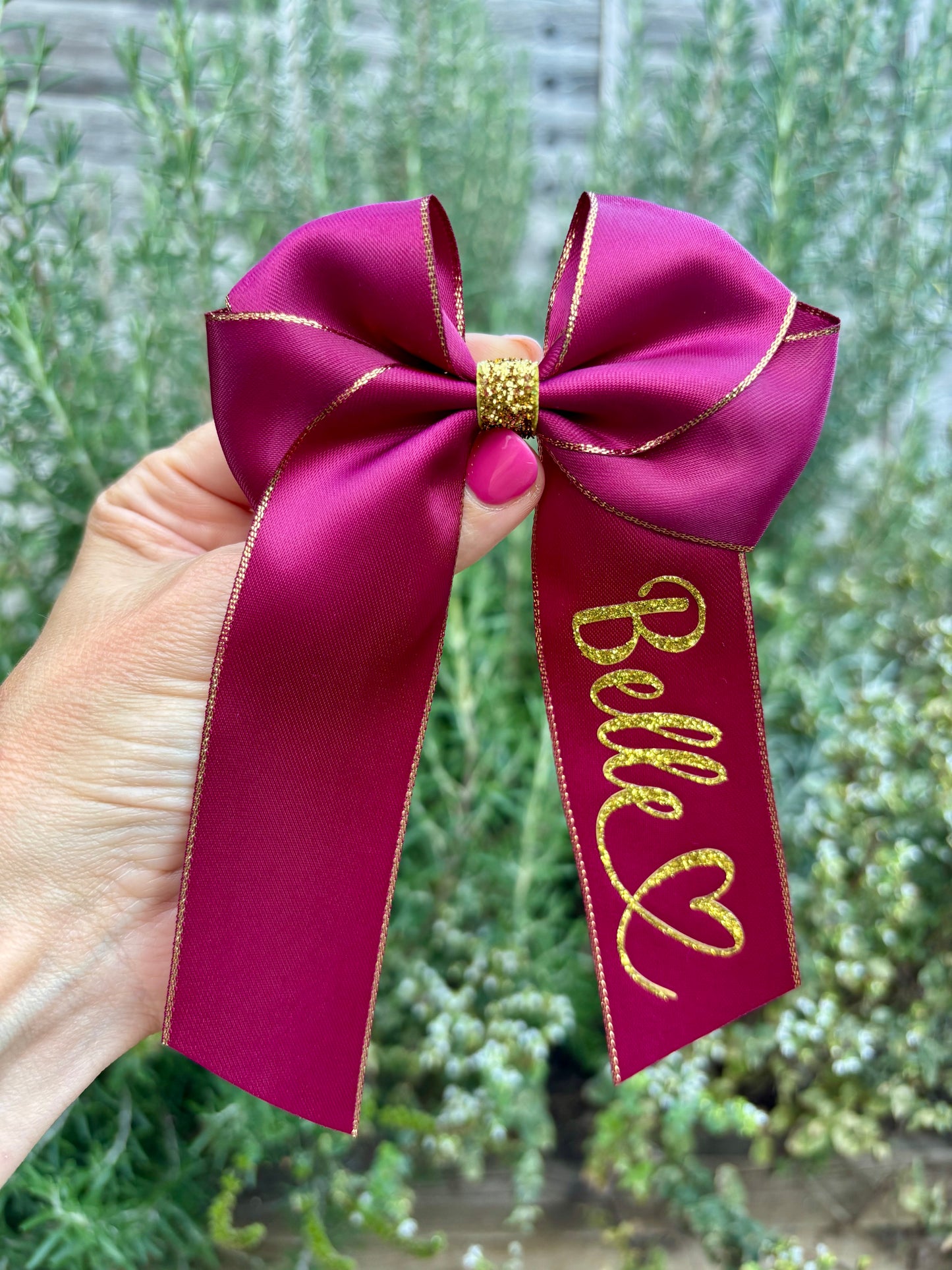 6” hair bow