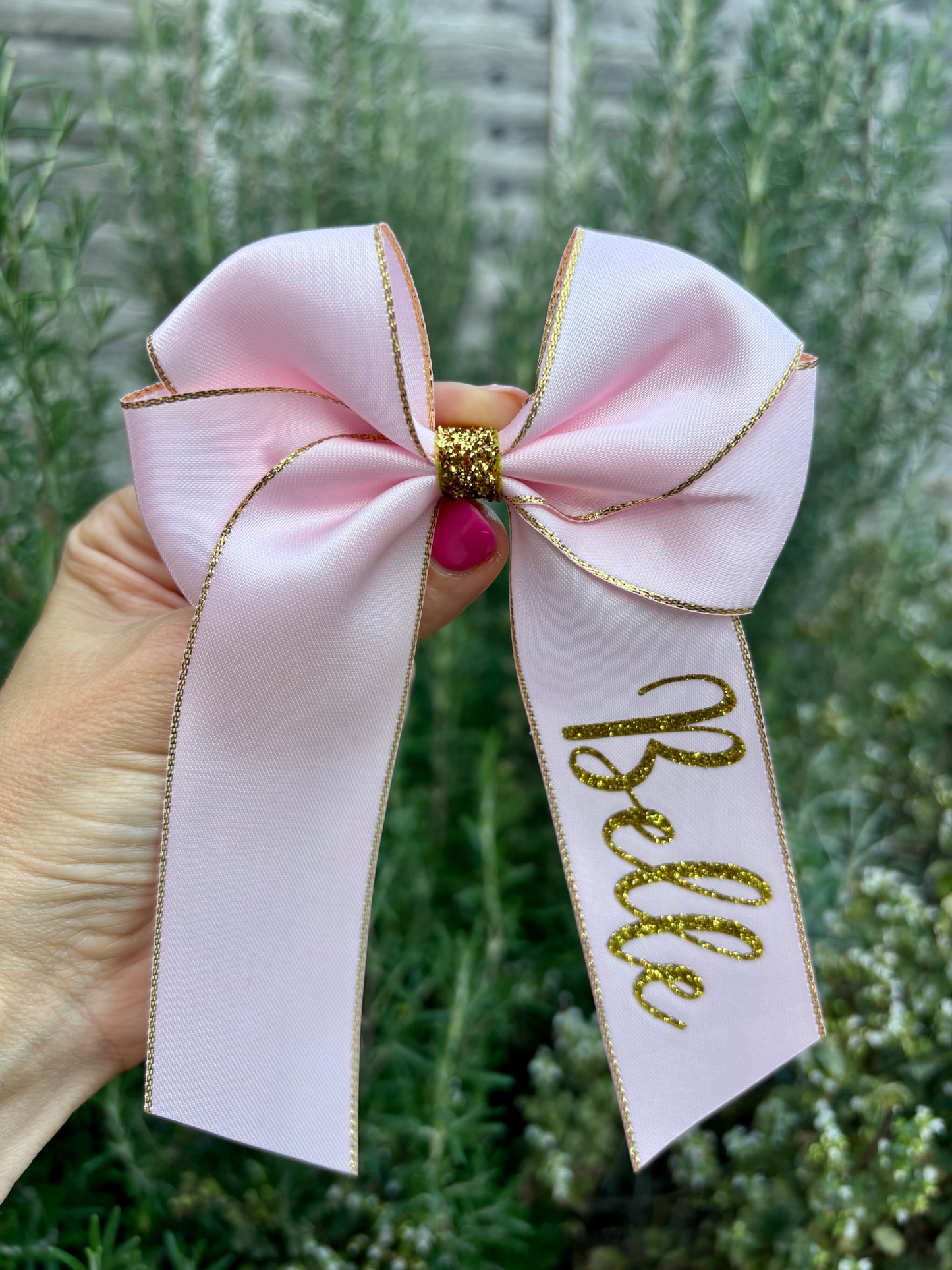 6” hair bow