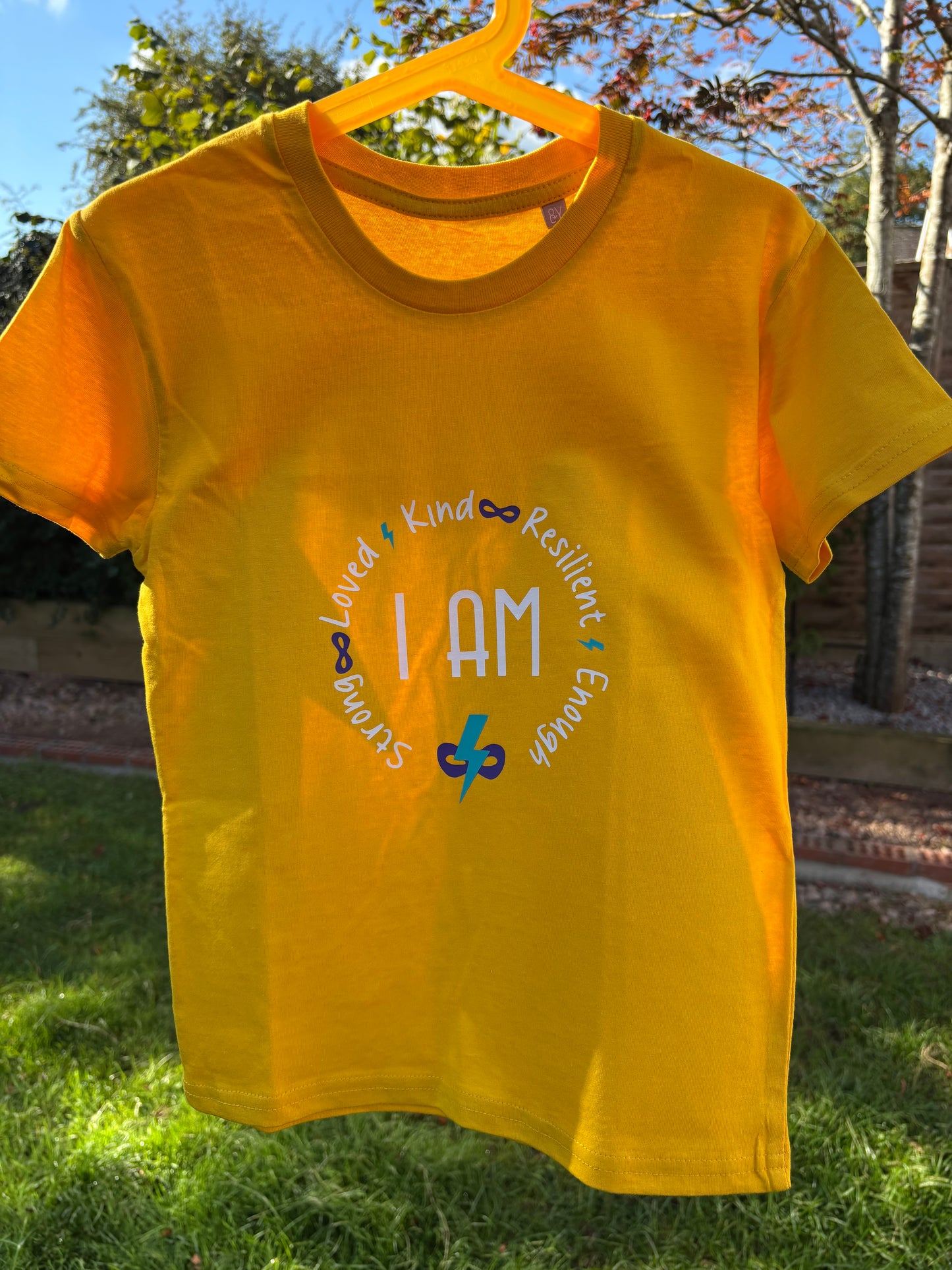 Affirmation t-shirt. Age 6-8
