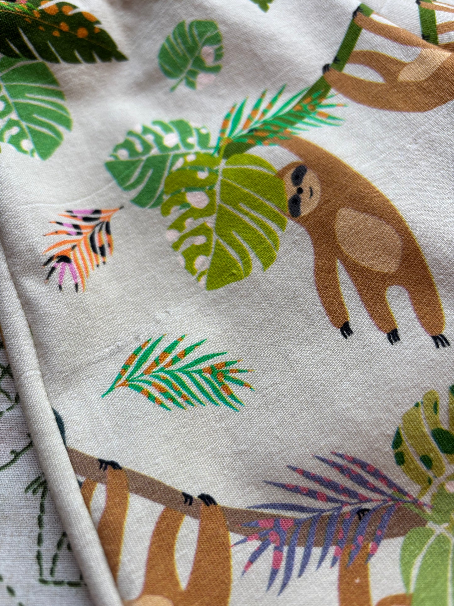 Leggings: Sloths: Age 3