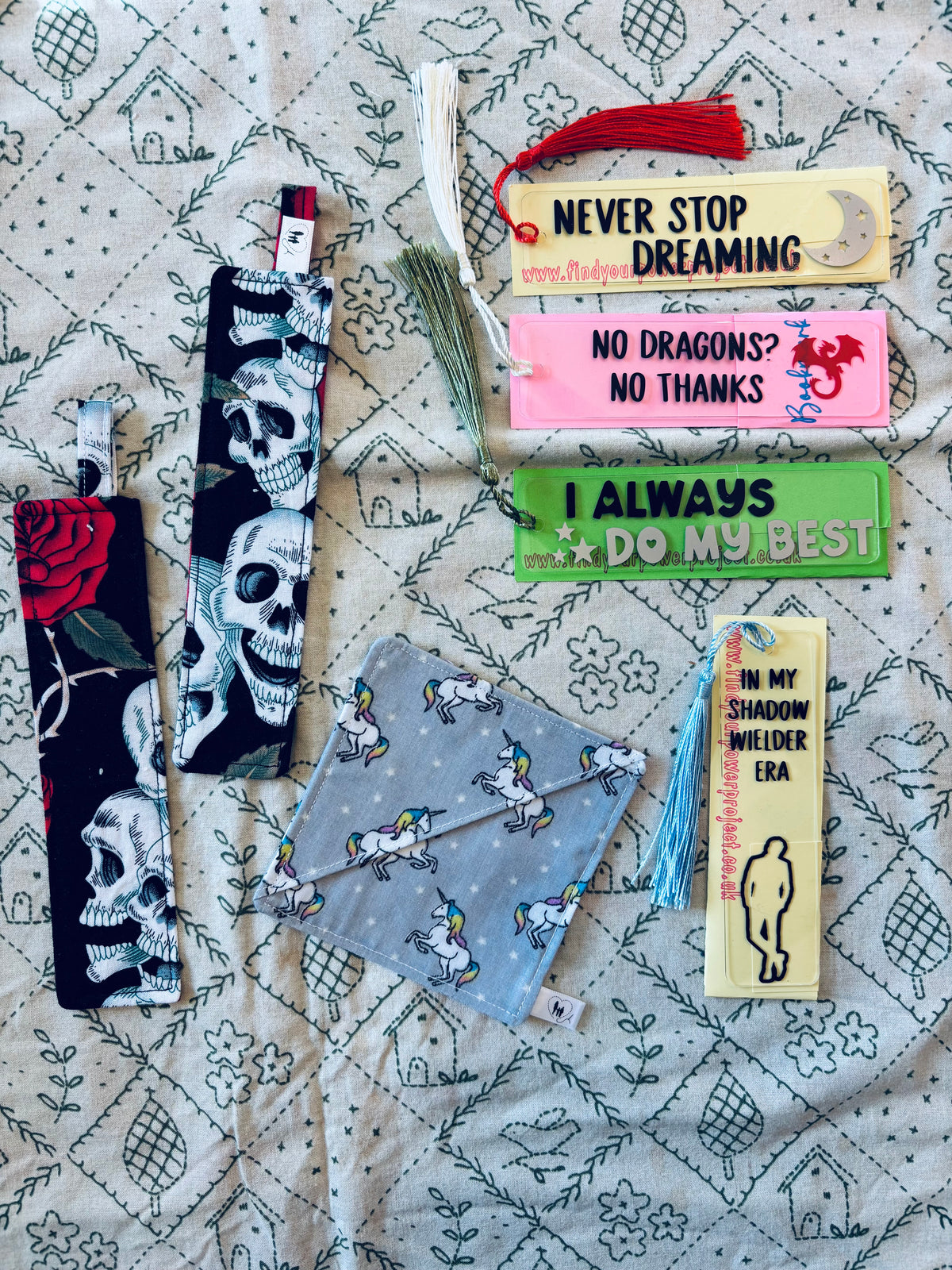 Bookmarks: End of line