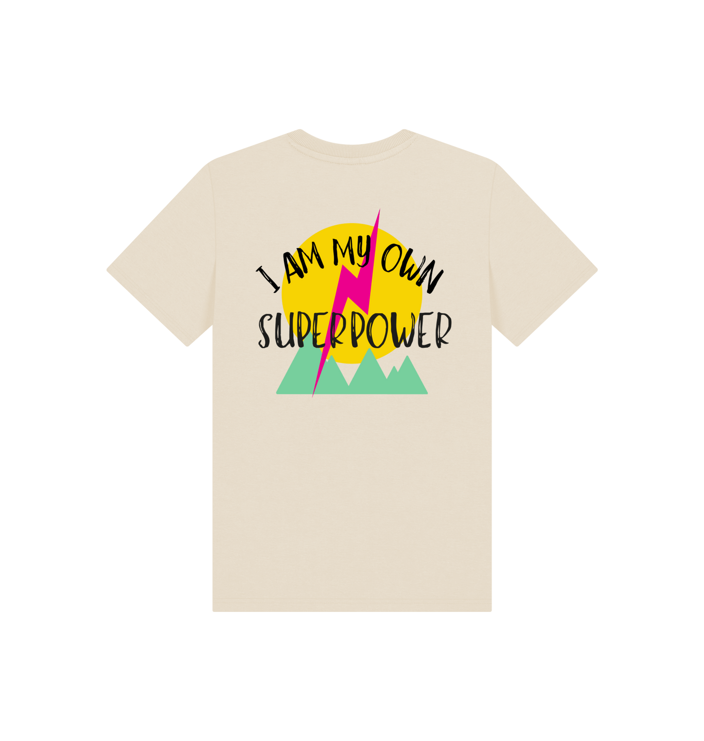 Oat Printed Kids T-Shirt Back