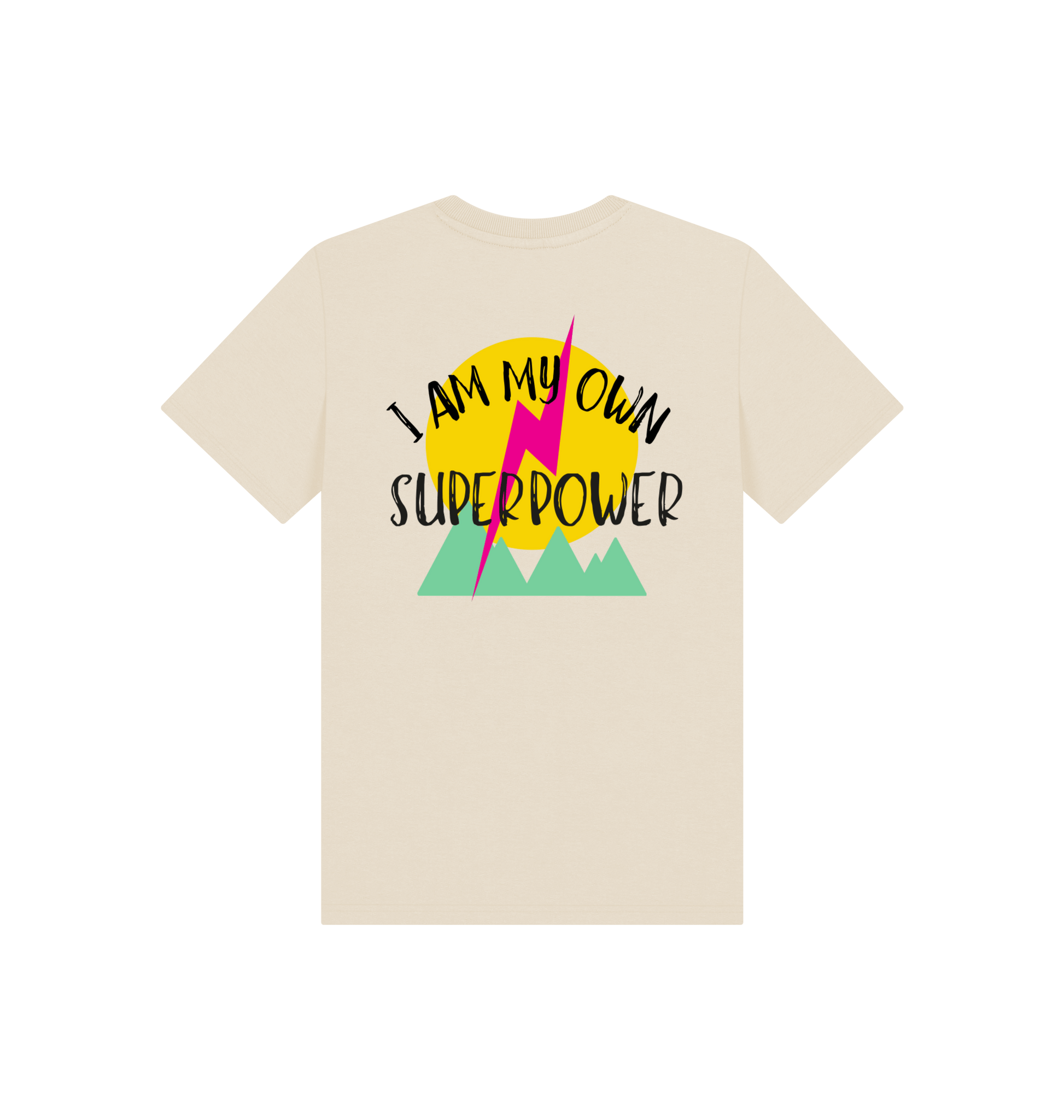 Oat Printed Kids T-Shirt Back