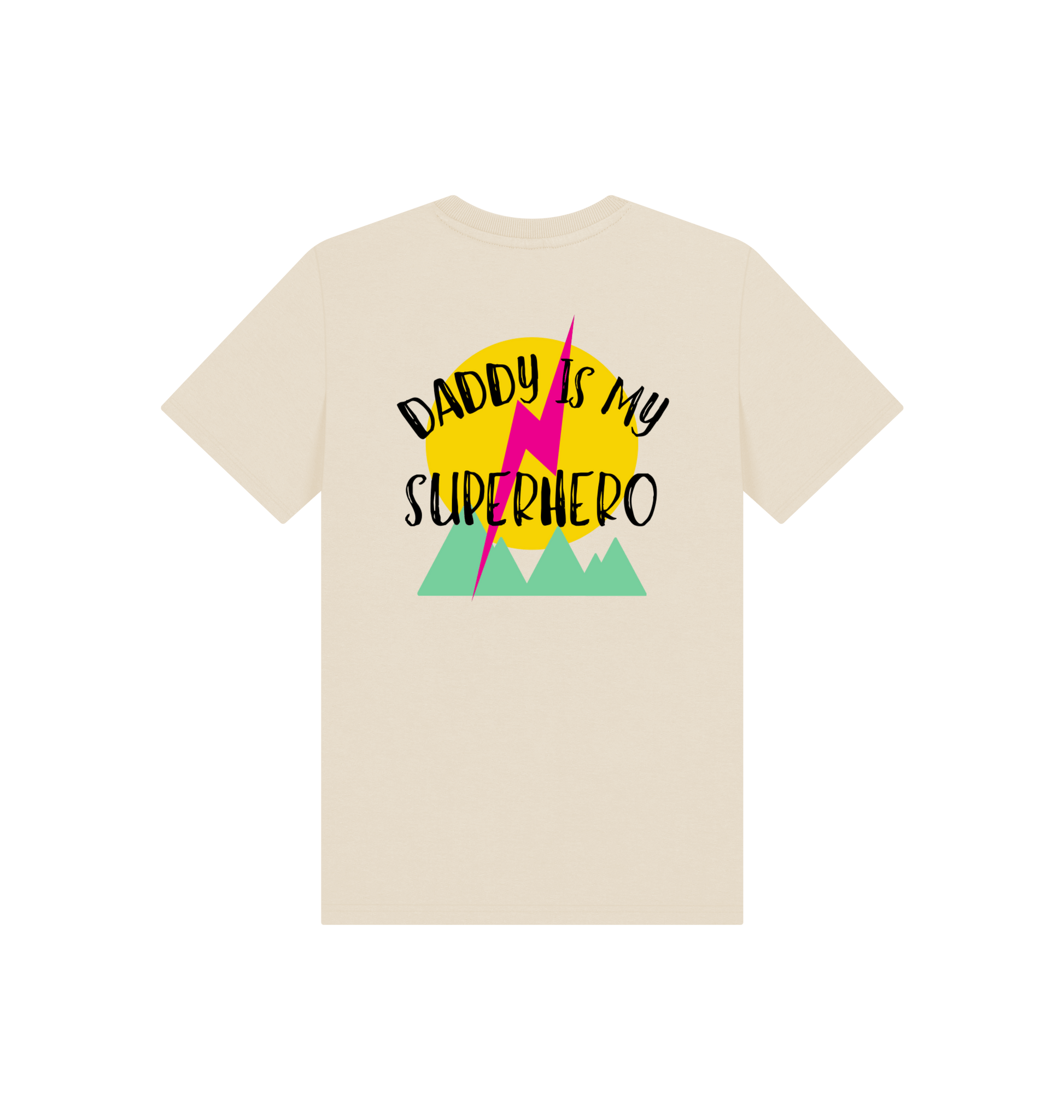 Oat Printed Kids T-Shirt Back
