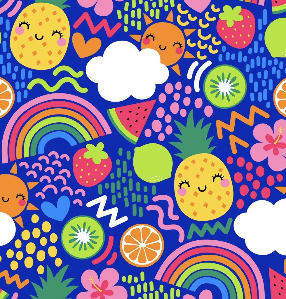 Dungarees: Fruit fun