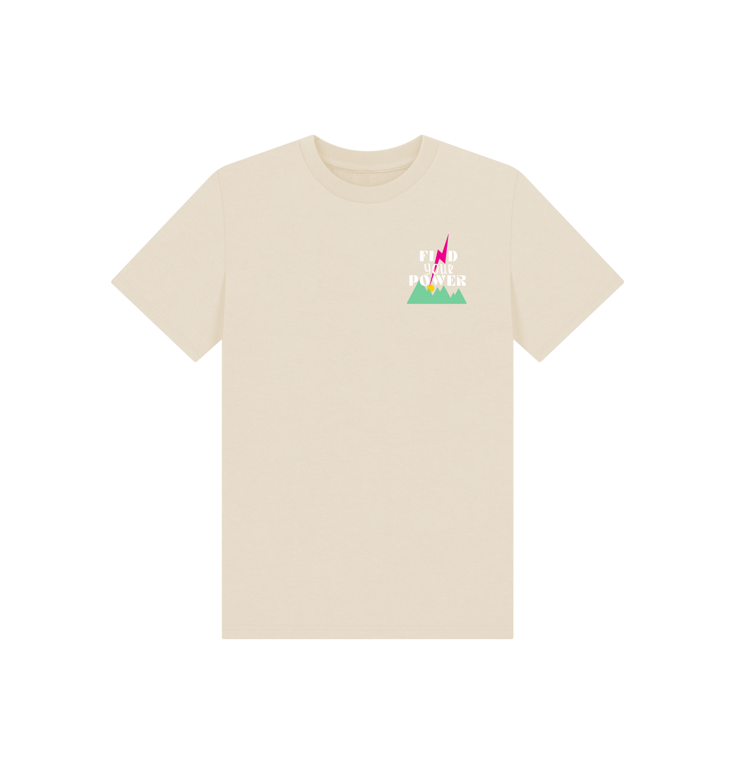 Oat Printed Kids T-Shirt Front