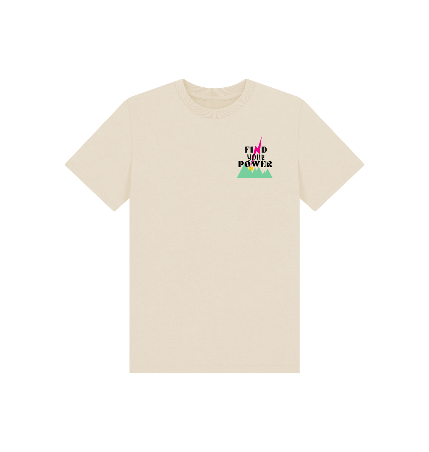 Oat Printed Kids T-Shirt Front
