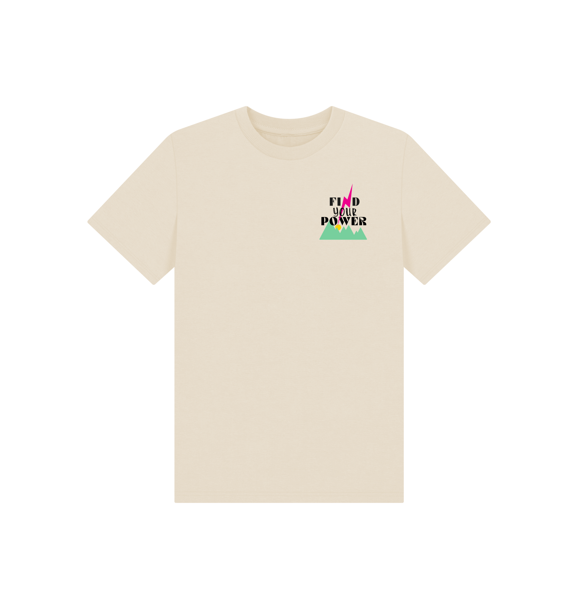 Oat Printed Kids T-Shirt Front
