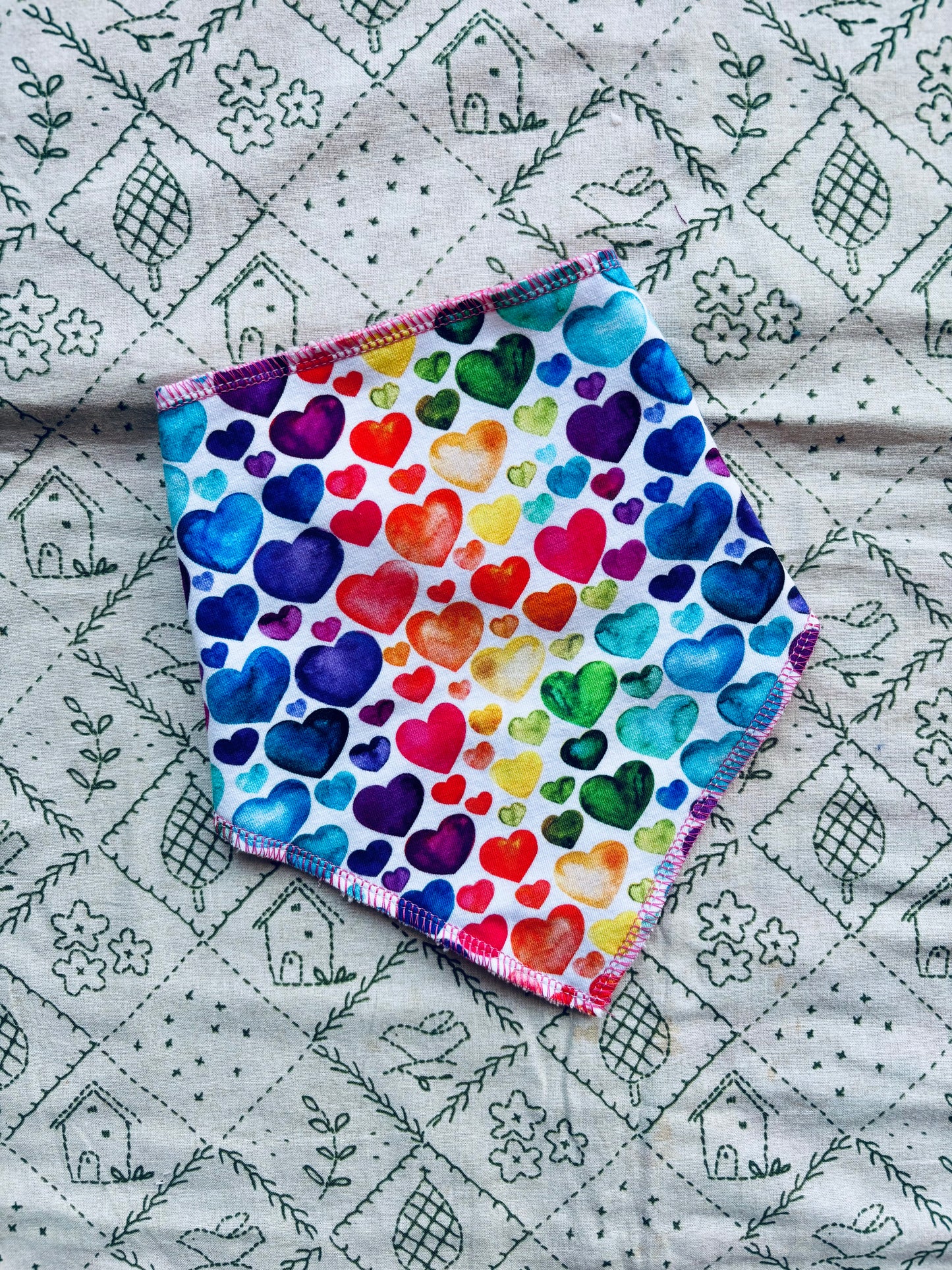 Dribble bibs: Various designs