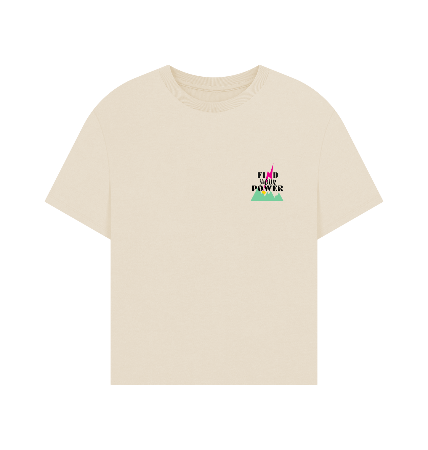 Oat Printed T-shirt Front
