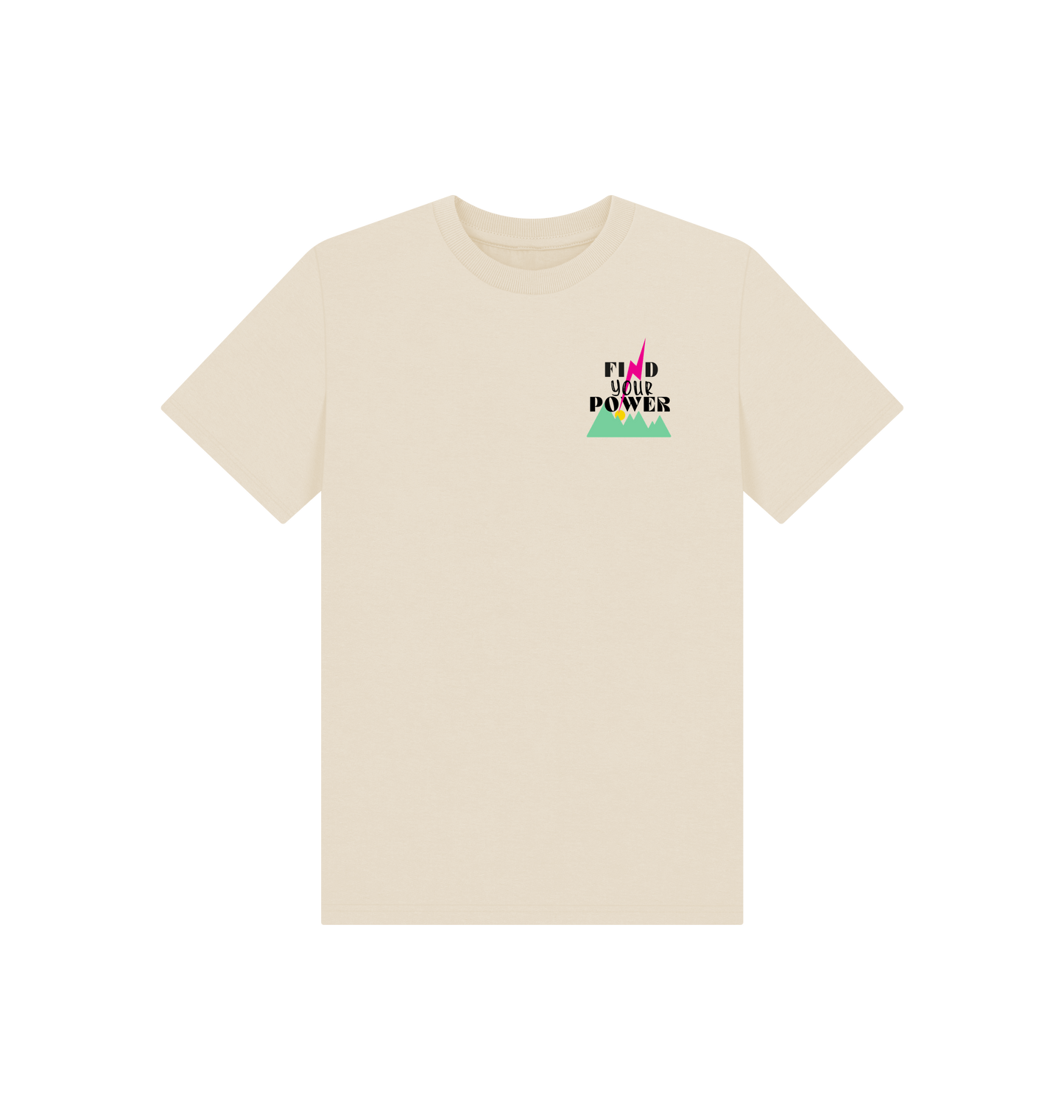 Oat Printed Kids T-Shirt Front
