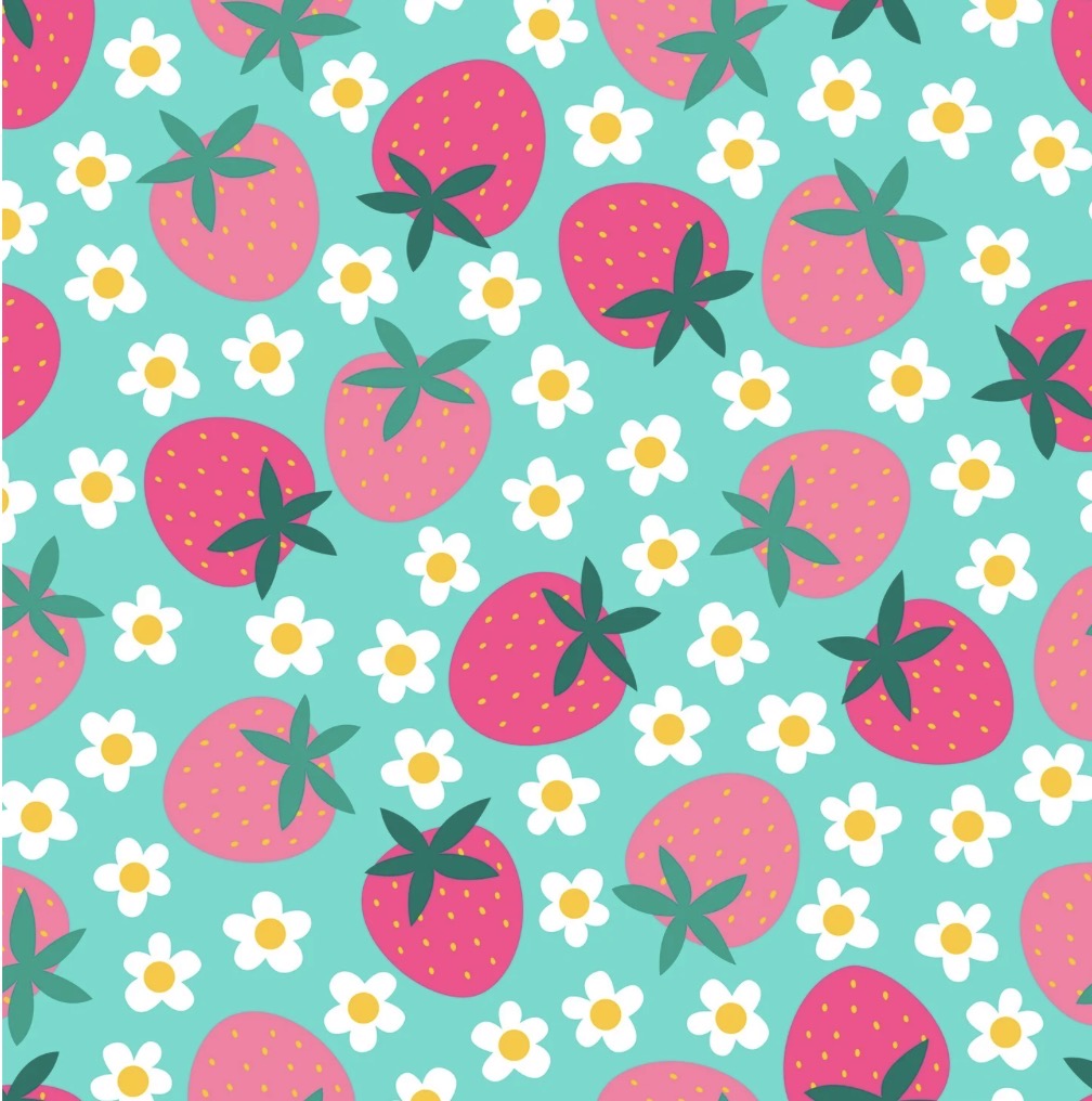 Dungarees: Strawberries