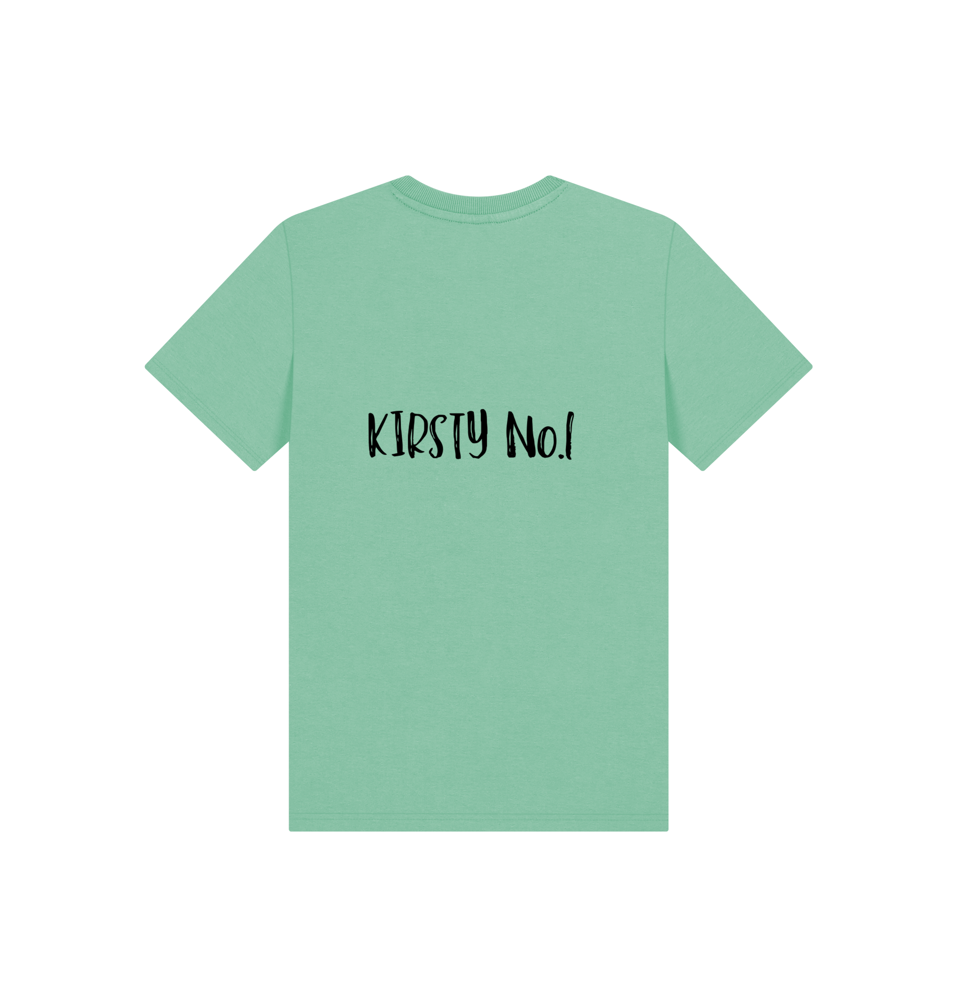 Peppermint Printed Kids T-Shirt Back