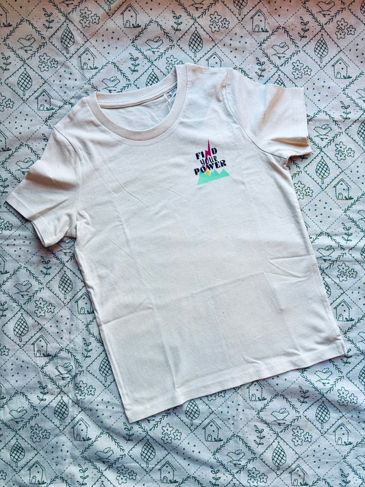T-shirt: Find Your Power: Age 6-8