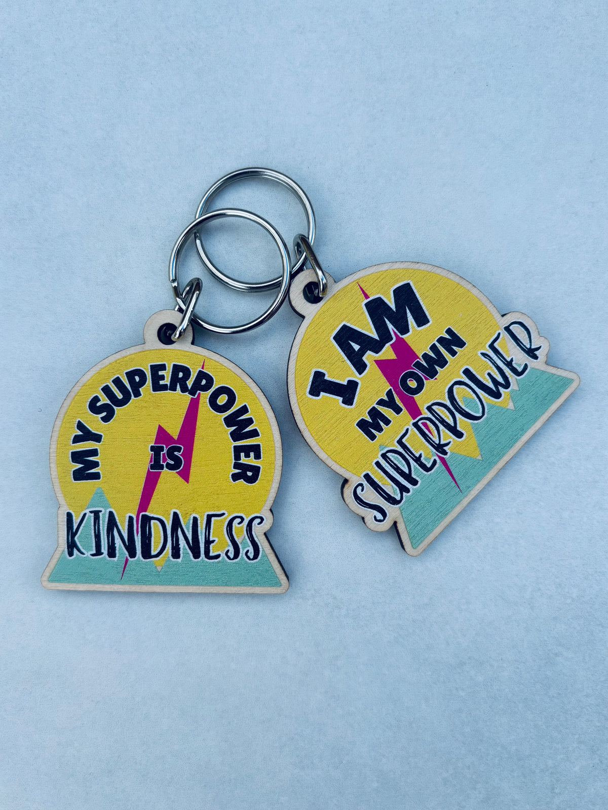Affirmation keyring: ADHD is my Superpower