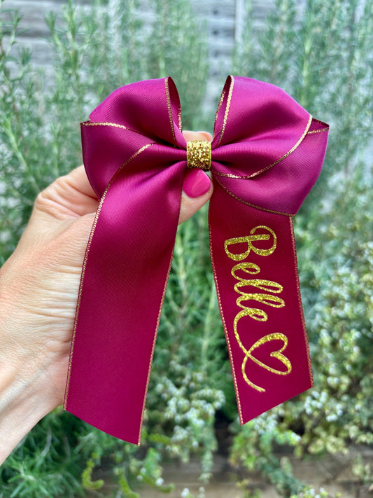 6” hair bow
