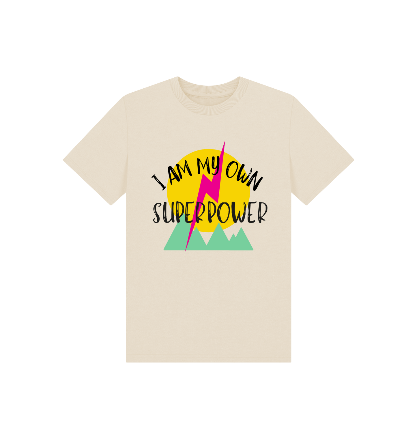Oat Printed Kids T-Shirt Front