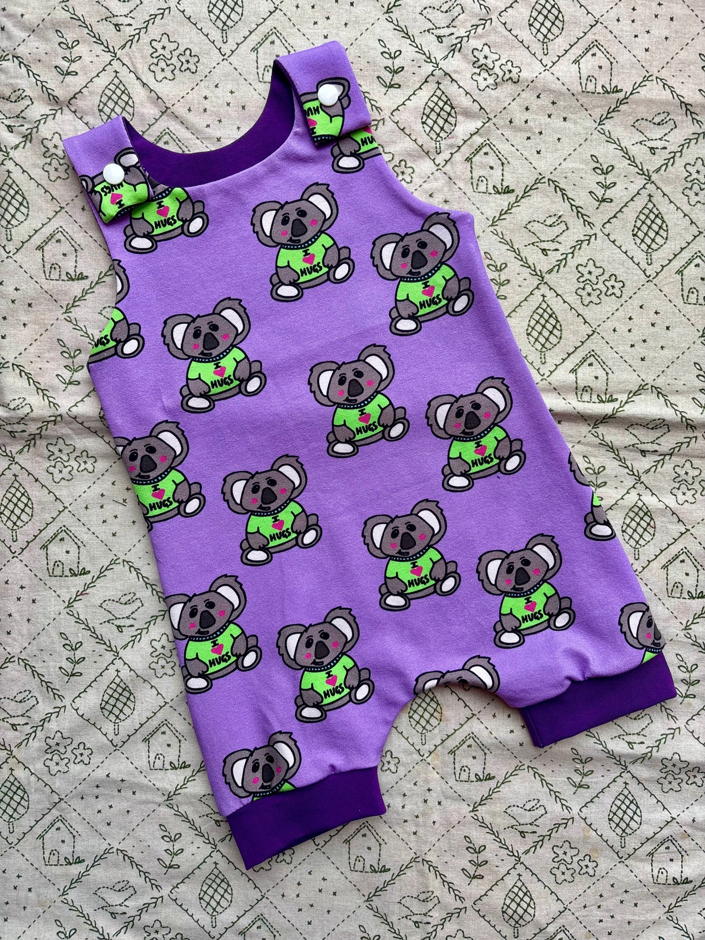 Dungarees: Shortie: 6-12 months