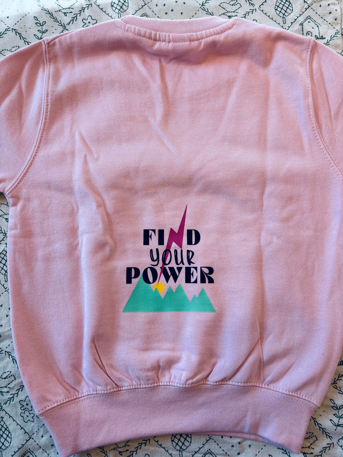Affirmation sweatshirt: Age 5-6