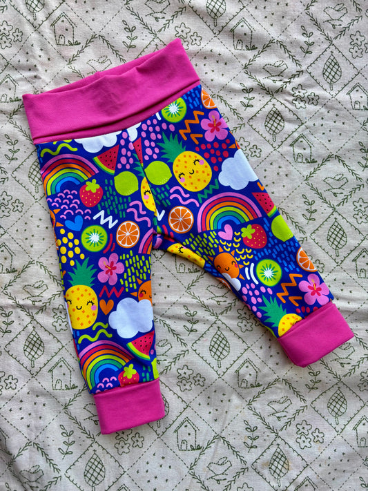 ‘Grow with me’ Leggings: Fruit fun