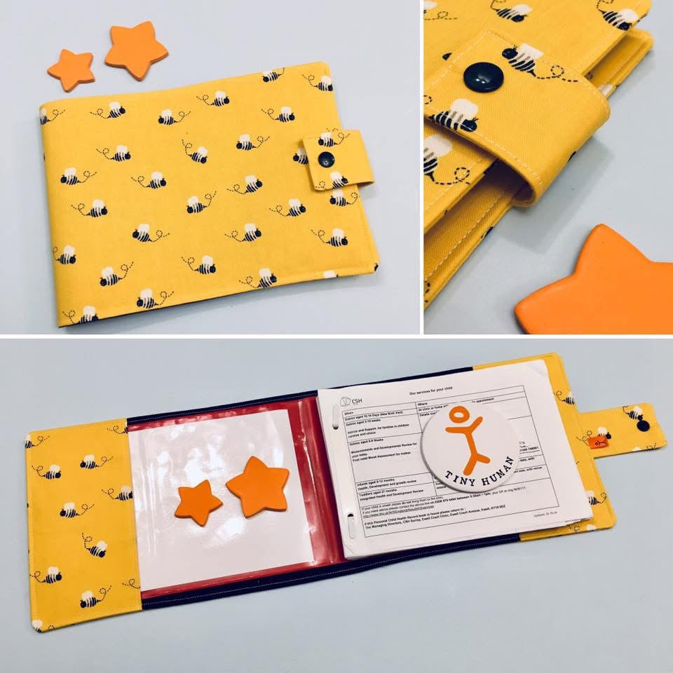 NHS red book cover: Giraffes
