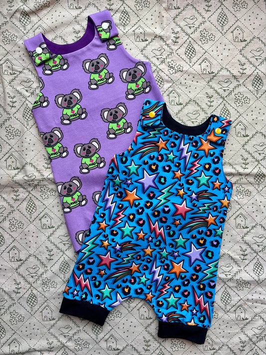 Dungarees: Shortie: 6-12 months