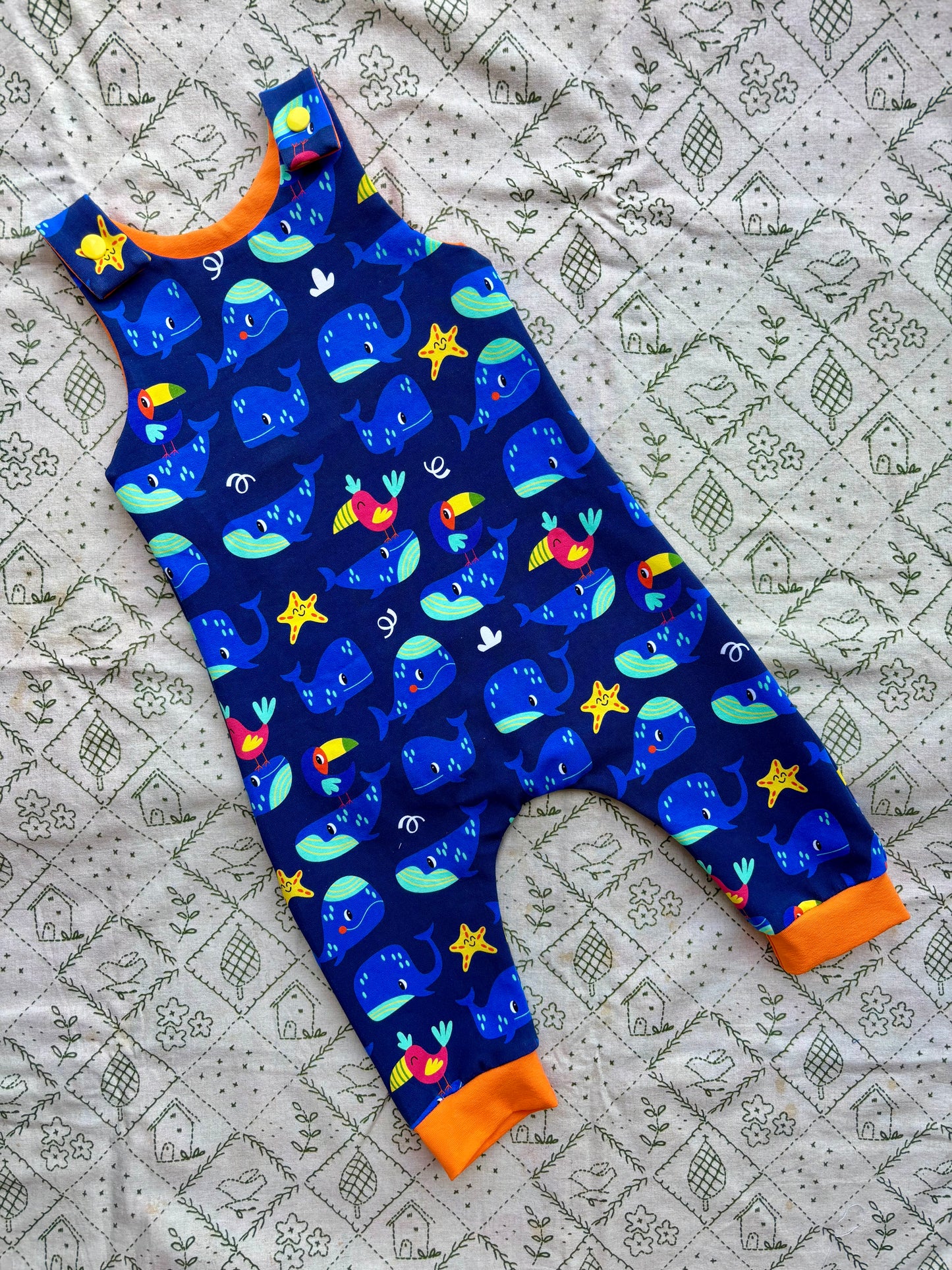 Dungarees: Whales