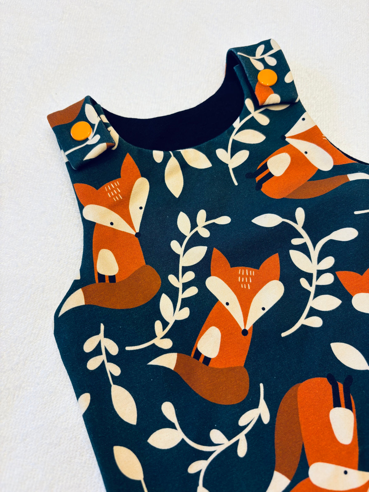 Dungarees: 0-3 months: Foxes: Faulty (sale)