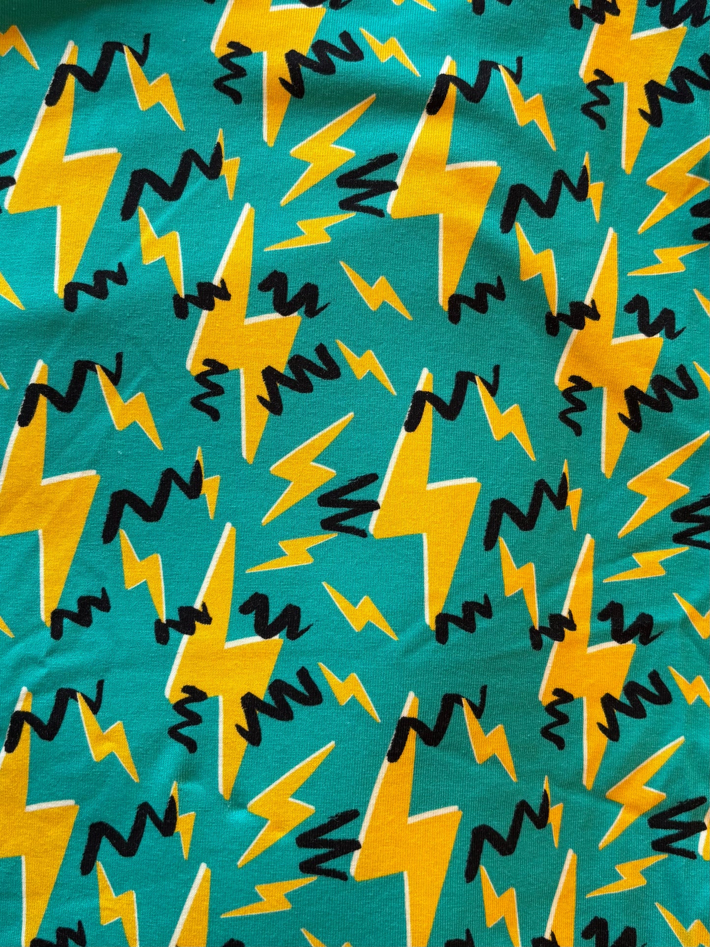 ‘Grow with me’ Leggings: Lightning bolts